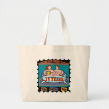 25ème Cadeaux d'anniversaire de mariage Sacs De Toile