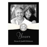 25th Anniversary Invitations - Custom Photo