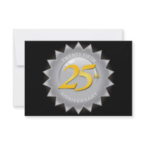 25th Anniversary Silver Seal Announcements