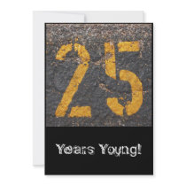 25th Birthday-Invitation