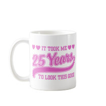 25th Birthday Mug