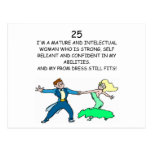 25th birthday postcard