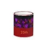 25th Flower Mug