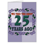 25th Wedding Anniversary Gifts Greeting Cards