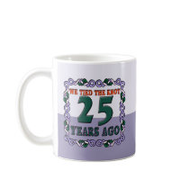 25th Wedding Anniversary Gifts Mugs