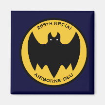 265th Radio Research Co (Airborne) 2magsq Fridge Magnets