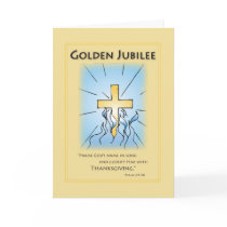 2680 Golden Jubilee Blue with Cross Cards