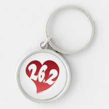 26.2 Heart Key Chain
