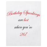 26 Birthday Spanking