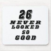 26 never looked so good mouse pads