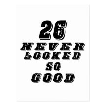 26 never looked so good post cards