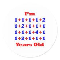 26 Years old! stickers