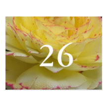 26th Birthday Postcards