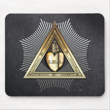 26th Degree: Friend and Brother Eternal Mousepads