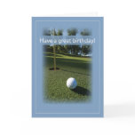 2727 Photo Golf Birthday Card
