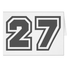 27 GREETING CARD