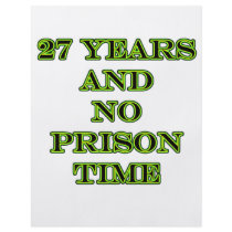 27 No prison time