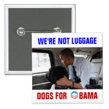 28 more years Dogs for Obama Pin