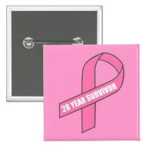 28 Year Survivor (Breast Cancer Pink Ribbon)
