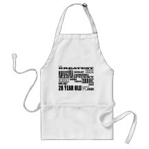 28th Birthday Party Greatest Twenty Eight Year Old Apron
