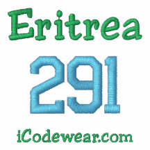 291 Eritrea Embroidered Hoodie