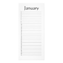 29:3 de psaume de janvier de calendrier perpétuel double carte en  couleur