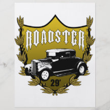 29' Ford Roadster Flyer Design