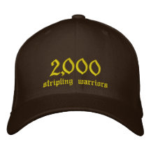 2,000, stripling warriors embroidered baseball caps