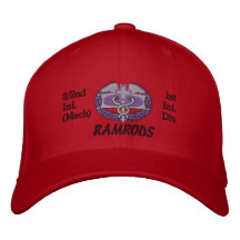 2/2nd Inf. 1st Inf Div. CMB Embroidered Hat