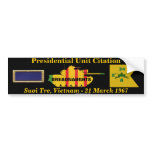 2/34th Armour Presidential Unit Citation - Suoi Tr Bumper Stickers