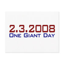 2-3-2008 One Giant Day Postcard