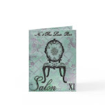 $2.45 Salon Greeting Card Template