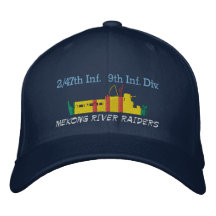 2/47th Inf. ATC Tango Boat Embroidered Hat