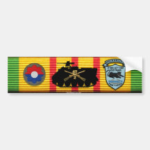 2/47th Inf. M125A1 New Patches Sticker Bumper Sticker