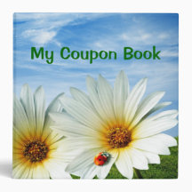 2.8" Coupon Book Vinyl Binder