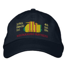2/8th Infantry Vietnam M113 Track Embroidered Hat