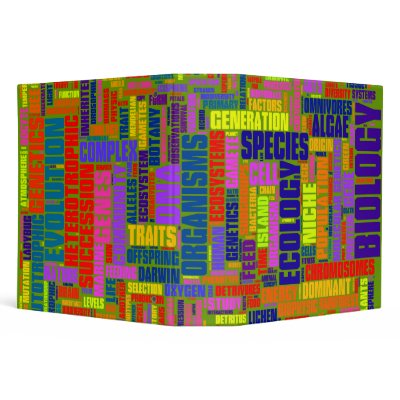 2'' Biology School College University Binder by Quirina