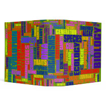 2'' Biology School College University Binder