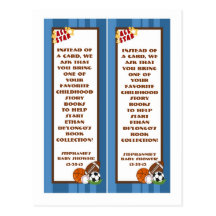 2 Book Marks All Star Blue Post Cards