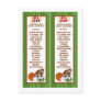2 Book Marks All Star Green Post Cards