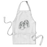 2 Brides Gay Marriage Apron