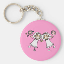 2 Brides Keychains