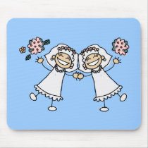 2 Brides Mouse Mat