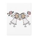 2 Brides postcards