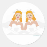 2 Brides Wedding Stickers