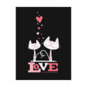 2 Cats in Love | Valentine Themed Postcards