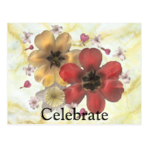 2 Celebrate Postcard