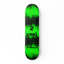 2 Cool green Skateboard