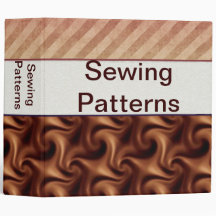 2" Customizable Sewing Pattern Binder