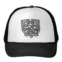 2 Dragons black chrome Mesh Hats